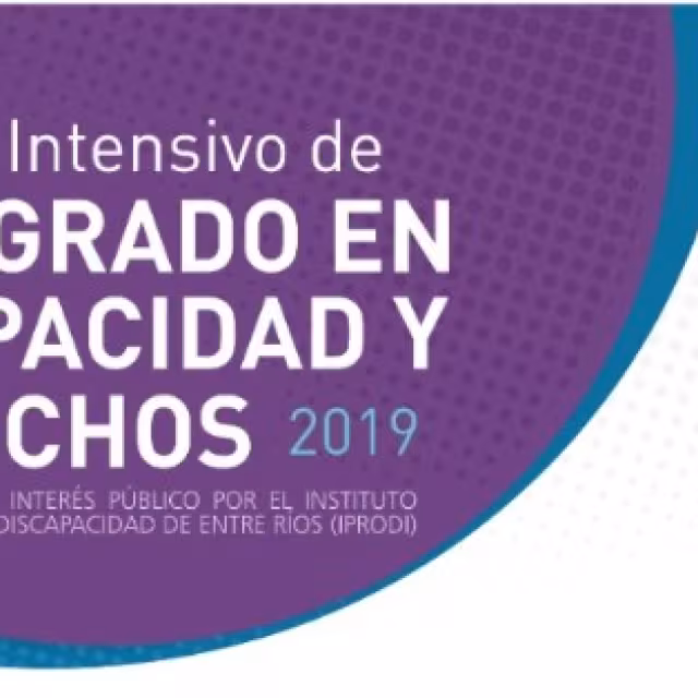 Posgrado en Discapacidad y Derechos