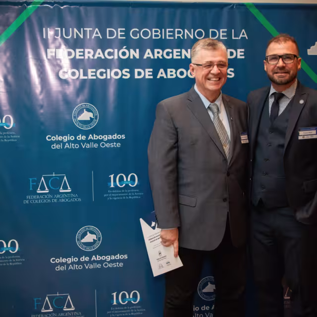 Canavesio participó de la Junta de Gobierno de FACA