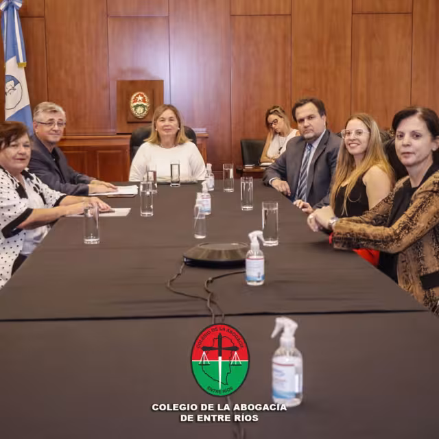 Encuentro con autoridades del Superior Tribunal por Notificaciones selectivas