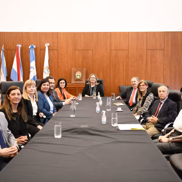 Positiva reunión con el STJ por la competencia de los juicios abreviados