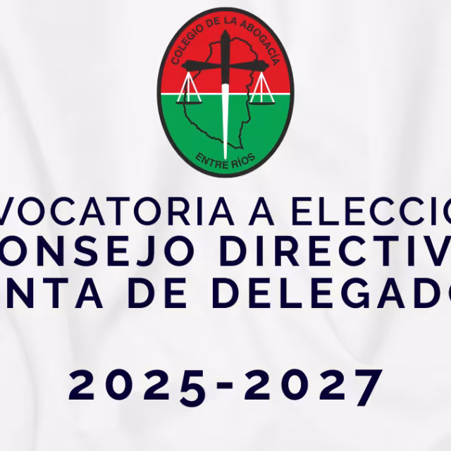 CONVOCATORIA A ELECCIONES 2025-2027