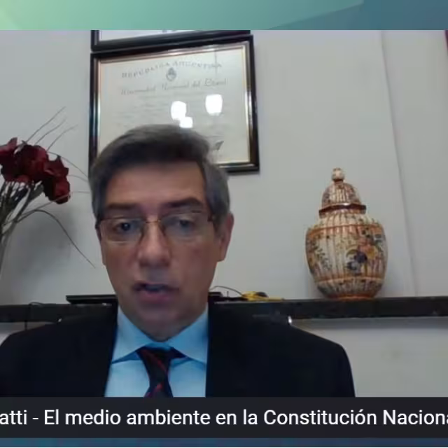 Conferencia: El Medio Ambiente en la Constitución Nacional