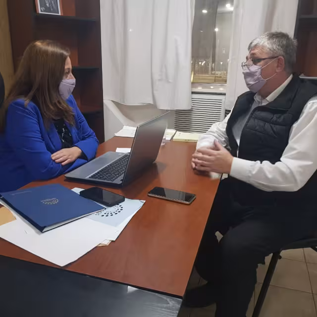 Canavesio se reunió con la diputada Farfán