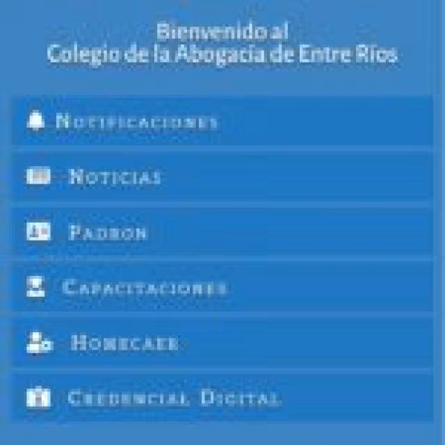 Se lanzó la App móvil del Colegio de la Abogacía