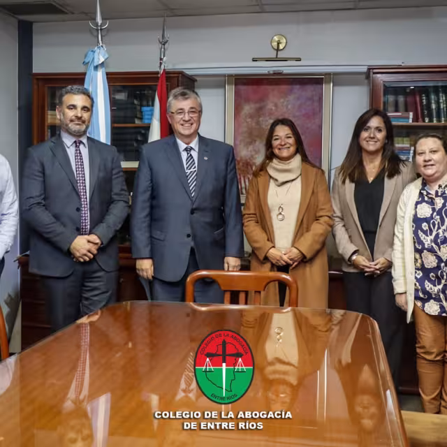 El CAER recibió a las autoridades de la Asociación de la Magistratura