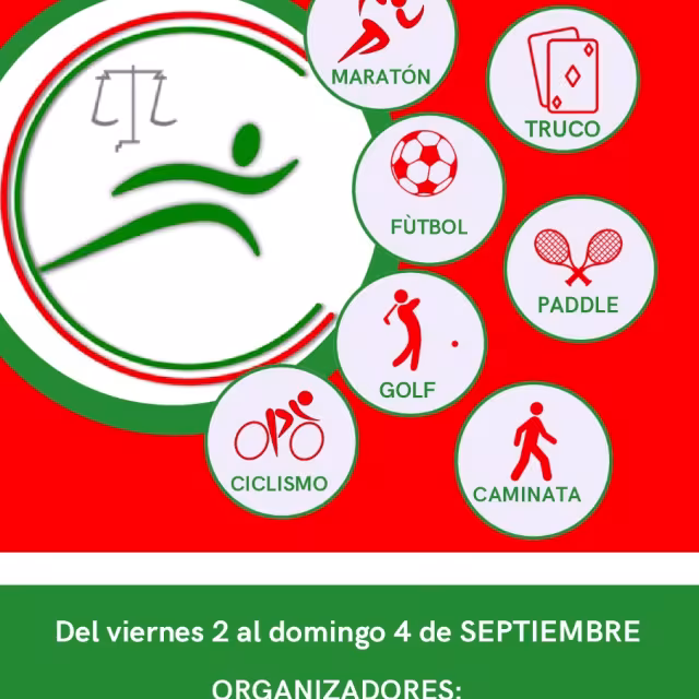 Se realizarán jornadas deportivas y recreativas por el Día de la Abogacía
