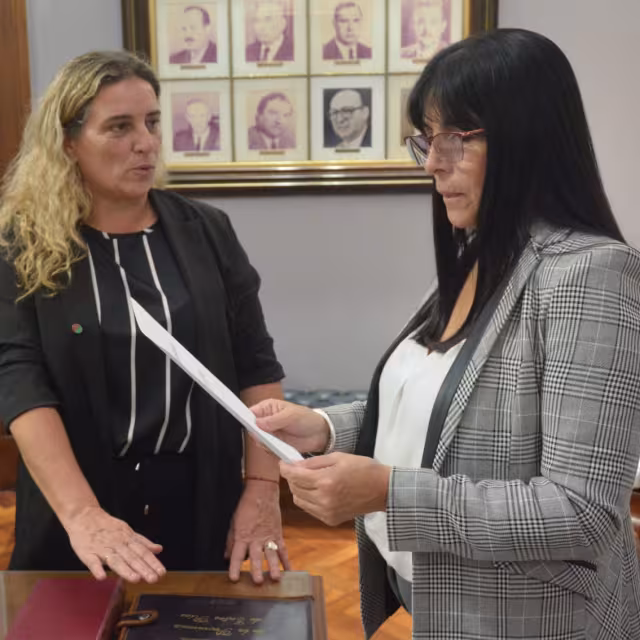 María Victoria Giménez asumió en el Jurado de Enjuiciamiento