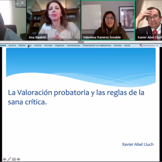 Valoración Probatoria y las Reglas de la Sana Crítica